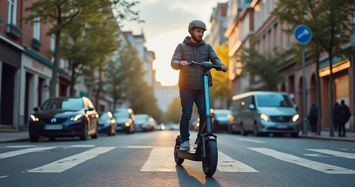 E-Scooter transportieren in Auto und Bahn